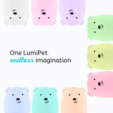 LumiPets Benny the Bear- Children's Touch Night Light