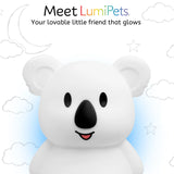 LumiPets Keith the Koala- Children's Touch Night Light