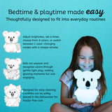 LumiPets Keith the Koala- Children's Touch Night Light