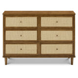 namesake Marin with Cane 6-Drawer Assembled Dresser