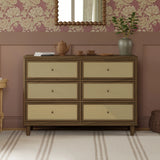 namesake Marin with Cane 6-Drawer Assembled Dresser