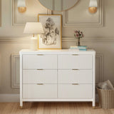 namesake Brimsley Tambour 6-Drawer Assembled Dresser