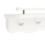 Namesake Liberty 31" Wall Shelf with Hooks