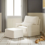 Namesake Crawford Pillowback Comfort Swivel Glider