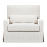 Namesake Crawford Pillowback Chair and a Half Comfort Swivel Glider