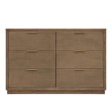 Delta Children Forever 6 Drawer Dresser with Interlocking Drawers - Naturals Collection