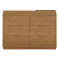 Delta Children Forever 6 Drawer Dresser with Interlocking Drawers - Naturals Collection