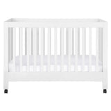 Babyletto Maki Full-Size Portable Folding Crib with Toddler Bed Conversion Kit