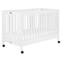 Babyletto Maki Full-Size Portable Folding Crib with Toddler Bed Conversion Kit