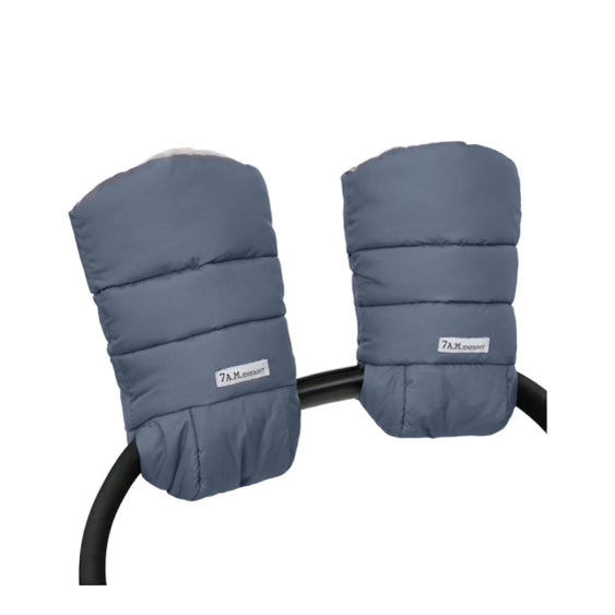 Kids Scooter Gloves 7AM Enfant Warmmuffs Heather Grey Os 7am