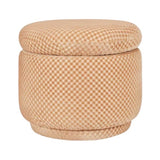 Babyletto Enoki Storage Ottoman in Velvet Checker