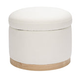 Babyletto Naka Storage Ottoman in Eco-Performance Fabric | Water Repellent & Stain Resistant