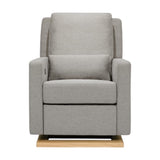 Babyletto Sigi Electronic Recliner and Glider in Eco-Performance Fabric with USB port | Water Repellent & Stain Resistant