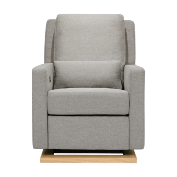 Babyletto Sigi Electronic Recliner and Glider in Eco-Performance Fabric with USB port | Water Repellent & Stain Resistant