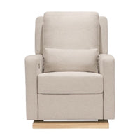 Babyletto Sigi Electronic Recliner and Glider in Eco-Performance Fabric with USB port | Water Repellent & Stain Resistant