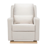 Babyletto Sigi Electronic Recliner and Glider in Eco-Performance Fabric with USB port | Water Repellent & Stain Resistant