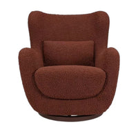 Babyletto Solstice Swivel Glider in Teddy Loop