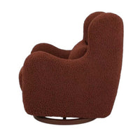 Babyletto Solstice Swivel Glider in Teddy Loop