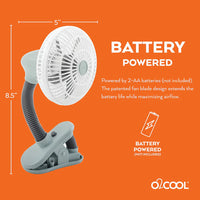 O2COOL 4" CLIP FAN