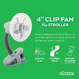 O2COOL 4" CLIP FAN