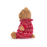 Jellycat Bartholomew Bear Winter Pyjamas