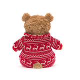 Jellycat Bartholomew Bear Winter Pyjamas