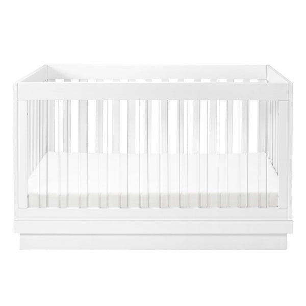 Babyletto Harlow Acrylic 3-in-1 Convertible Crib with Toddler Bed Conversion Kit