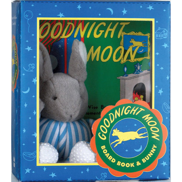 Goodnight Moon Board Book and Bunny