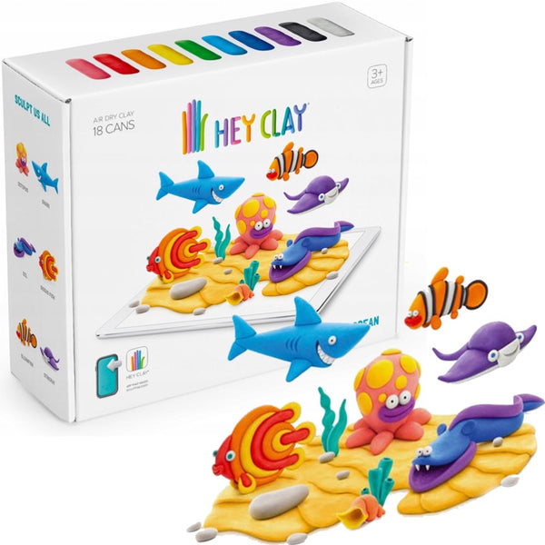 Fat Brain Toys Hey Clay - Ocean Creatures – AH Baby Co