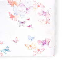 Oilo Butterfly Crib Sheet