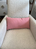 Monte Pillow - floor sample pink/charcoal - Dimples Baby Brooklyn