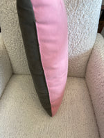 Monte Pillow - floor sample pink/charcoal - Dimples Baby Brooklyn