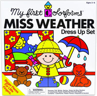 Retro Miss Weather Colorforms - Dimples Baby Brooklyn