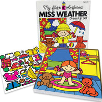 Retro Miss Weather Colorforms - Dimples Baby Brooklyn