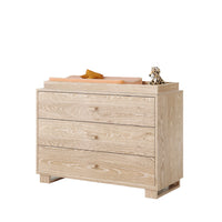 ducduc Austin 3-Drawer Changer - Cerused Oak