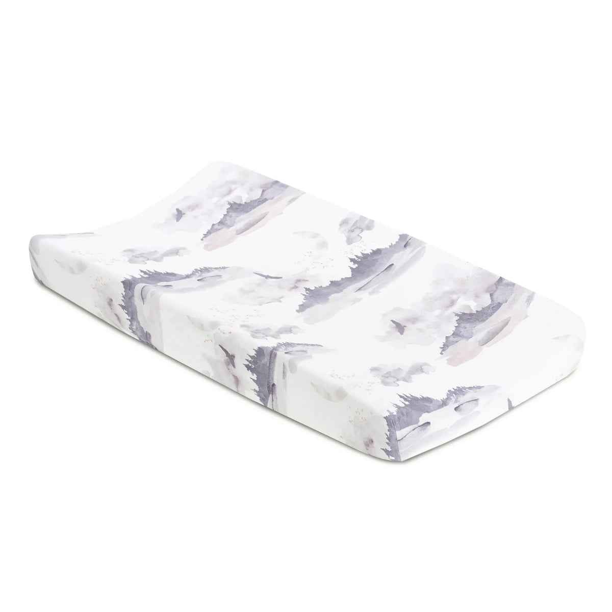Oilo Misty Mountain Jersey Changing Pad Cover – Dimples Baby Brooklyn