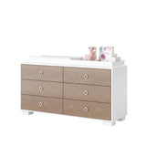 ducduc Cabana Doublewide Changer - White Maple