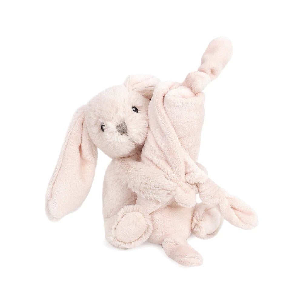 MON AMI Rosie Bunny Knotted Security Blankie – Dimples Baby Brooklyn