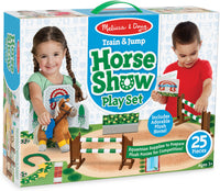 Train & Jump Horse Show Play Set