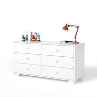 ducduc Cabana Doublewide Dresser - White Maple