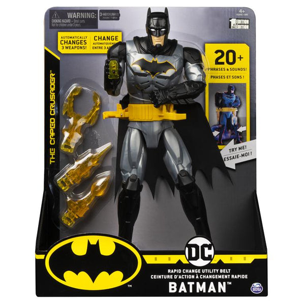 Batman 12-Inch Rapid Change Utility Belt Batman Deluxe Action Figure