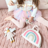 MON AMI Rainbow Play Purse & Doll Set