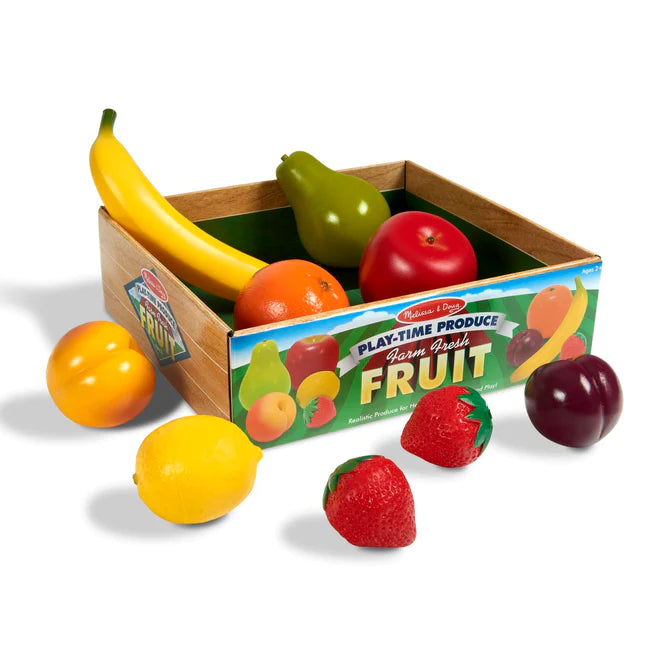 Melissa & Doug Play-Time Produce Fruit - Play Food – Dimples Baby