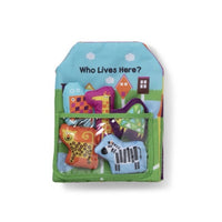 Melissa & Doug K's Kids - Who Lives Here Cloth Book
