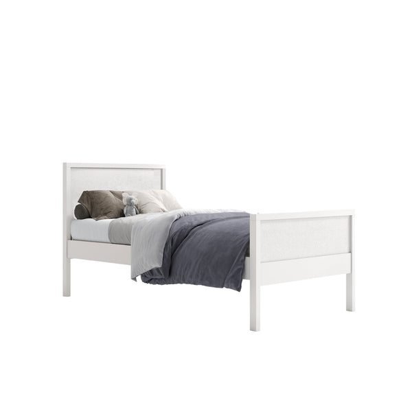 ducduc Cabana Bed - Low Footboard - White Maple
