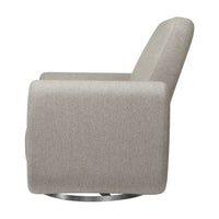 Babyletto Tuba Extra Wide Swivel Glider in Eco-Performance Fabric | Water Repellent & Stain Resistant