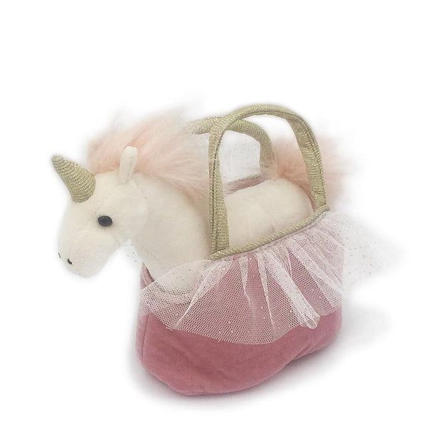 MON AMI Ophelia Unicorn Plush Doll & Toy Purse