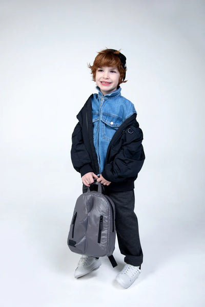 7am kids backpack 7AM Enfant Dino Backpack – Dimples Baby Brooklyn