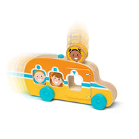 Melissa & Doug GO Tots Roll & Ride Bus