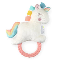 Itzy Ritzy Ritzy Rattle Pal Plush Rattle with Teether